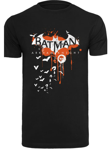 F4NT4STIC T-Shirt DC Comics Batman Arkham Knight Halloween Logo Art in schwarz