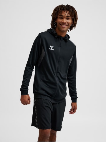 Hummel Reißverschluss Kapuzenpullover Hmlauthentic Herren in BLACK