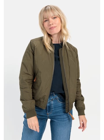 Camel Active Blouson aus recyceltem Polyester in Dunkel khaki
