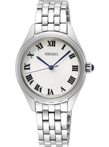 Seiko Uhr in Weiß / Silber