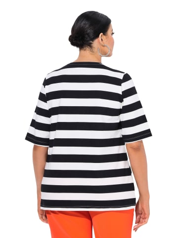 Ulla Popken Shirt in schwarz