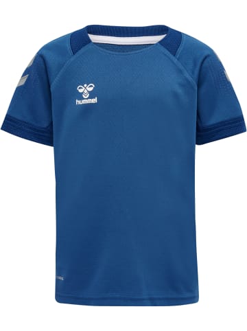 Hummel Hummel T-Shirt Hmllead Multisport Kinder Leichte Design Schnelltrocknend in TRUE BLUE