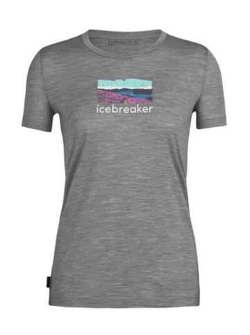 icebreaker T-Shirt W Tech Lite II SS Trailhead in Hellgrau