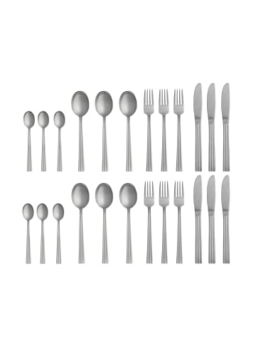 Gense Besteckset in Matter Stahl