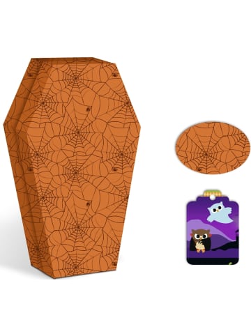 Buntpapierfabrik Ludwig Bähr Geschenkbox Spooky Packung mit 6 Stück Motiv 01