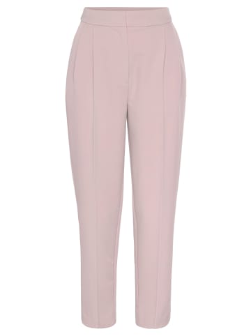 LASCANA Bügelfaltenhose in mauve