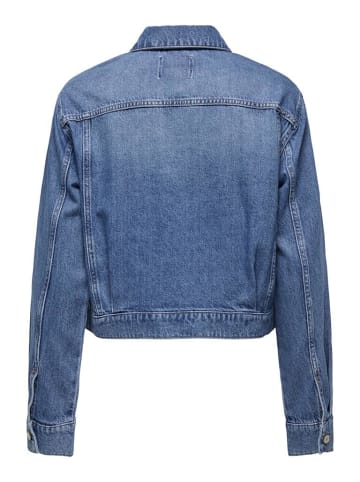ONLY Jeansjacke in Medium Blue Denim