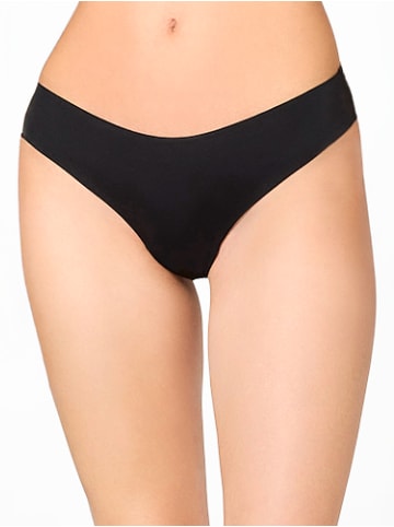 Nur Die Brasilslip Invisible Seamless in Schwarz