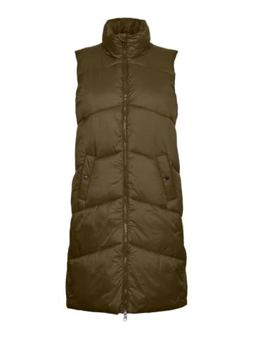 Vero Moda Weste in dark olive