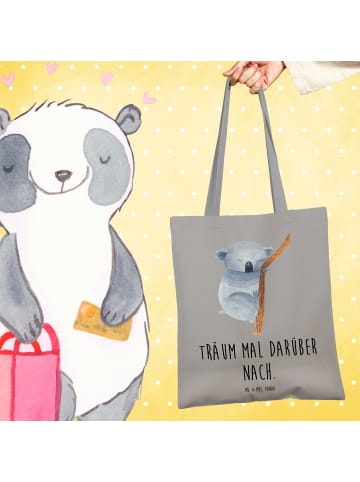 Mr. & Mrs. Panda Schultasche Koalabär mit Spruch in Light Grey