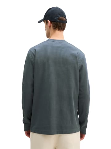 Marc O'Polo DfC Henley-Longsleeve regular in Skipping Stone