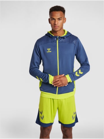 Hummel Reißverschluss Kapuzenpullover Hmllead Herren in DARK DENIM