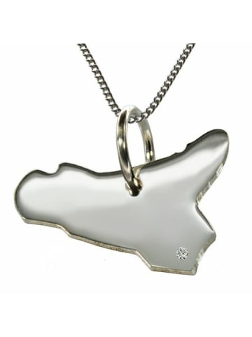 Schmuckador Halskette 50cm Sizilien in silber