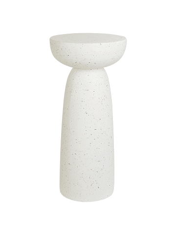 Beliani Beistelltisch CADINI in Weiß - (W) 33 x (H) 71 x (L) 33 cm