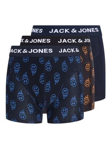 JACK & JONES Junior 3er-Pack Trunks in Black