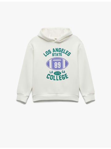 KOTON SWEATSHIRTS in Ekru