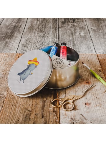 Mr. & Mrs. Panda Dose Axolotl Tequila ohne Spruch in Grau Pastell