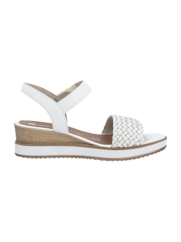 remonte Keilsandaletten in Weiß