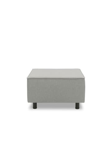 58 aufm Kessel GARTENLOUNGE Hocker Brandie 73x43x73 mit Outdoorbezug in silber