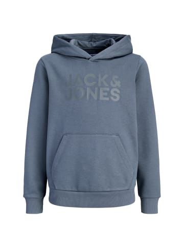 JACK & JONES Junior Hoodie 'Corp Logo' in blau