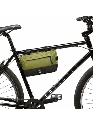 CHROME Doubletrack Bike Medium 4 - Rahmentasche 28.5 cm in olive branch