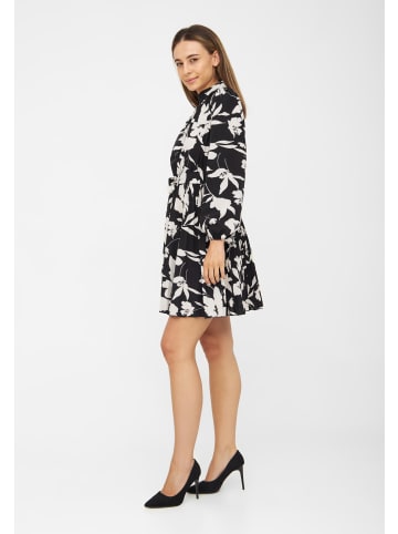 TOOCHE Kleid "Blossom Breeze" in Schwarz