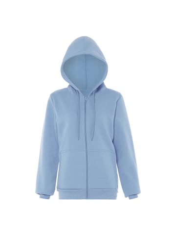 SANIKA Kapuzenjacke in Hellblau