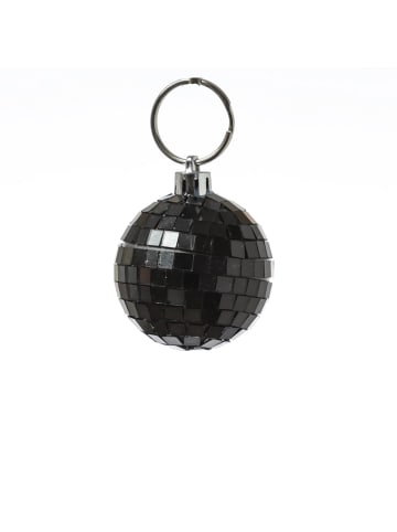 MARELIDA Weihnachtsbaumschmuck Discokugel Spiegelkugel Baumkugel D: 5cm in schwarz