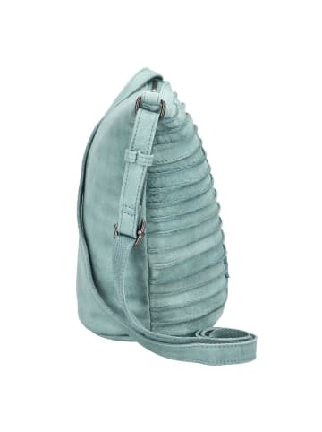 FREDs BRUDER Riffelinchen Umhängetasche Leder 23 cm in soft blue