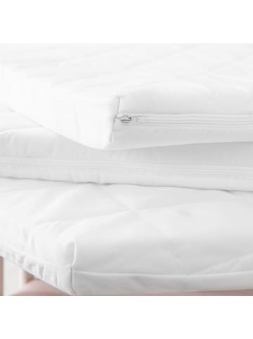 roba Laufgittermatratze - Laufgitter - gesteppt - Weiß