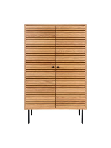 ebuy24 Vitrinenschrank Kyoto Eiche 80 x 40 cm