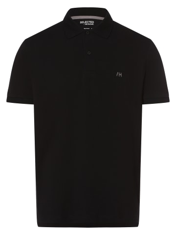 Selected Poloshirt SLHDante in schwarz