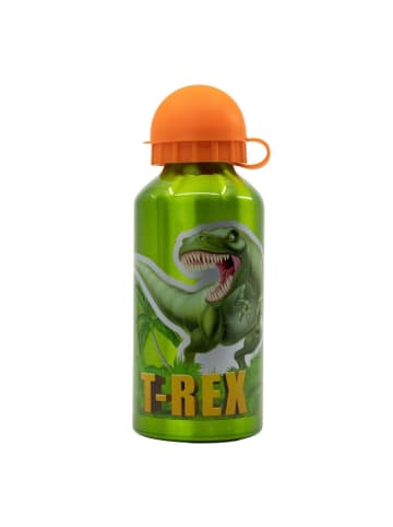 Dinosaur Range Aluminium Trinkflasche 400ml Auslaufsicher & Praktisch