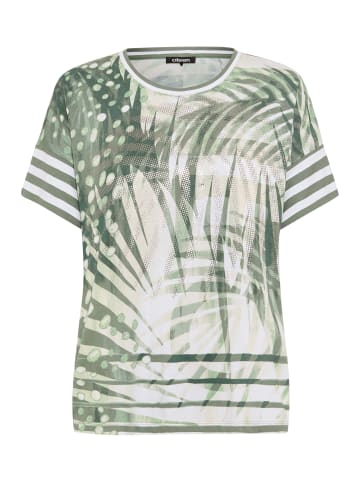 Olsen T-Shirt Cosima in schilf gold - 0001