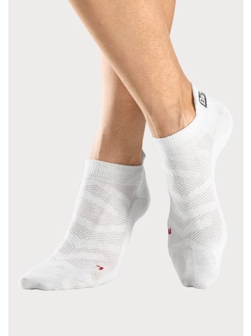 Bench Sneakersocken in 2x rot, 2x weiß, 2x schwarz