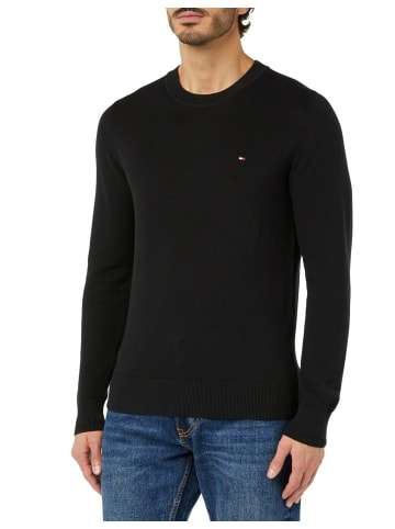 Tommy Hilfiger Rundhalspullover für Herren in schwarz