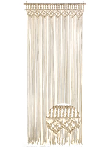 kobolo Vorhang TWINE132 in Beige