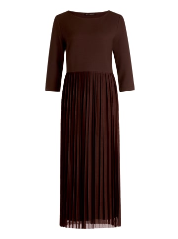 Betty Barclay Plisseekleid mit 3/4 Arm in Light Maroon