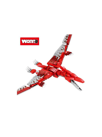 WOMA WOMA C0445 Pterosaurier Klemmbaustein Dino 308 Teile ab 6 in Mehrfarbig