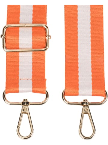 styleBREAKER Wechsel Taschengurt in Orange-Weiß