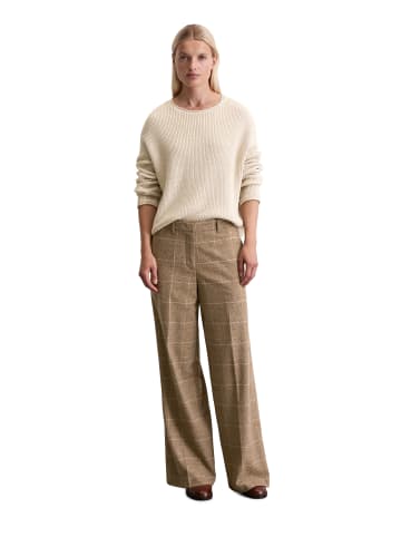 Marc O'Polo Hose relaxed in Medium Brown