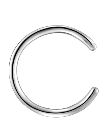 Lulu & Jane Ohrringe aus Messing in silber