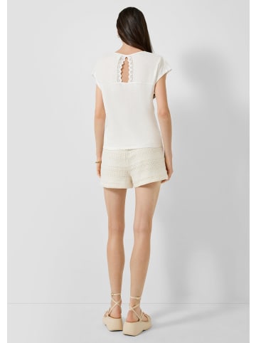 QS T-Shirt in 0200_creme