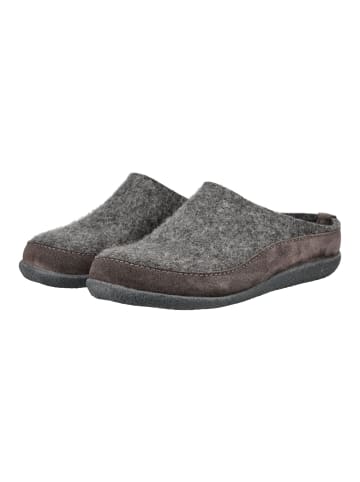 HAFLINGER Hausschuhe Anthrazit