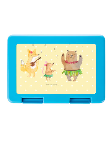 Mr. & Mrs. Panda Snackbox Waldtiere Aloha ohne Spruch in Gelb Pastell