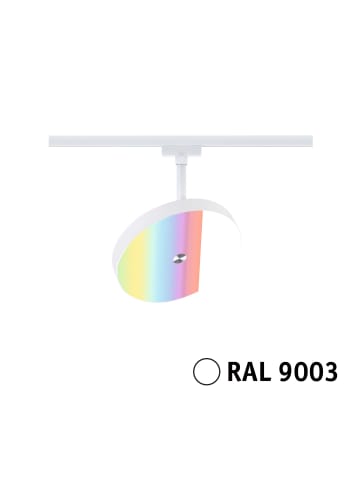 paulmann URail Schienenspot Smart Home Zigbee 3.0 Hildor RGBW  500lm 7,5W RGBW+ dimmbar