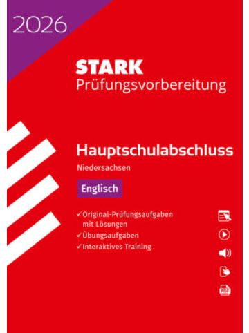Stark Buch - STARK Englisch - Hauptschulabschluss 2026 Niedersachsen - Prüfungsv