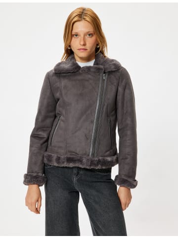 KOTON Blazer in Anthrazit Melange