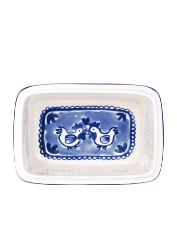 Blond Amsterdam Butterdose Delfts Blond in Blau