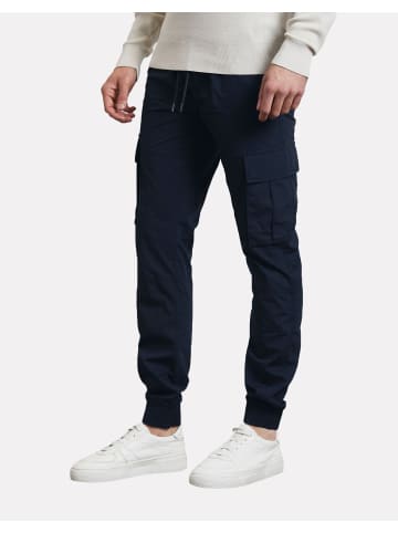 Threadbare Cargopants THBPrince in blau-schwarz